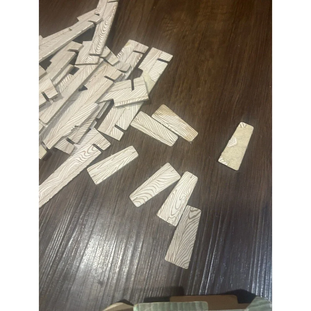 American Flyer S Gauge Cardboard Trestle Set 60+ Pieces Replacement Parts